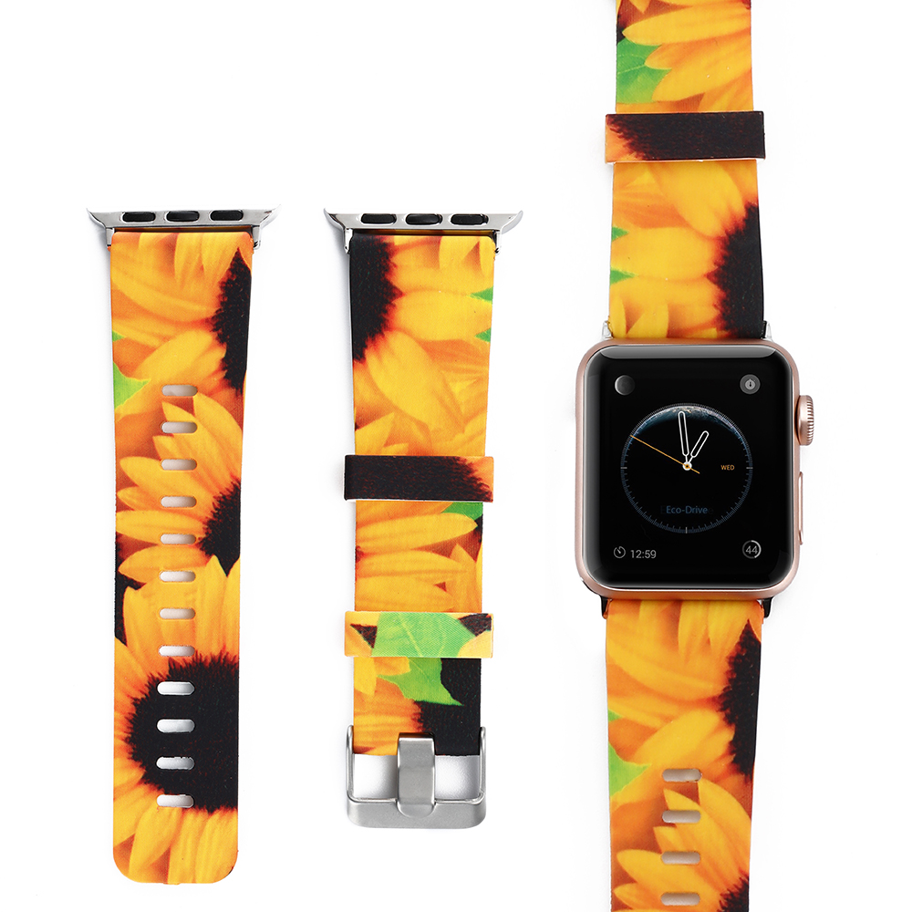 Handodo Water transfer printing Pattern Sport Replacement Wristband Apple Watch Band image12
