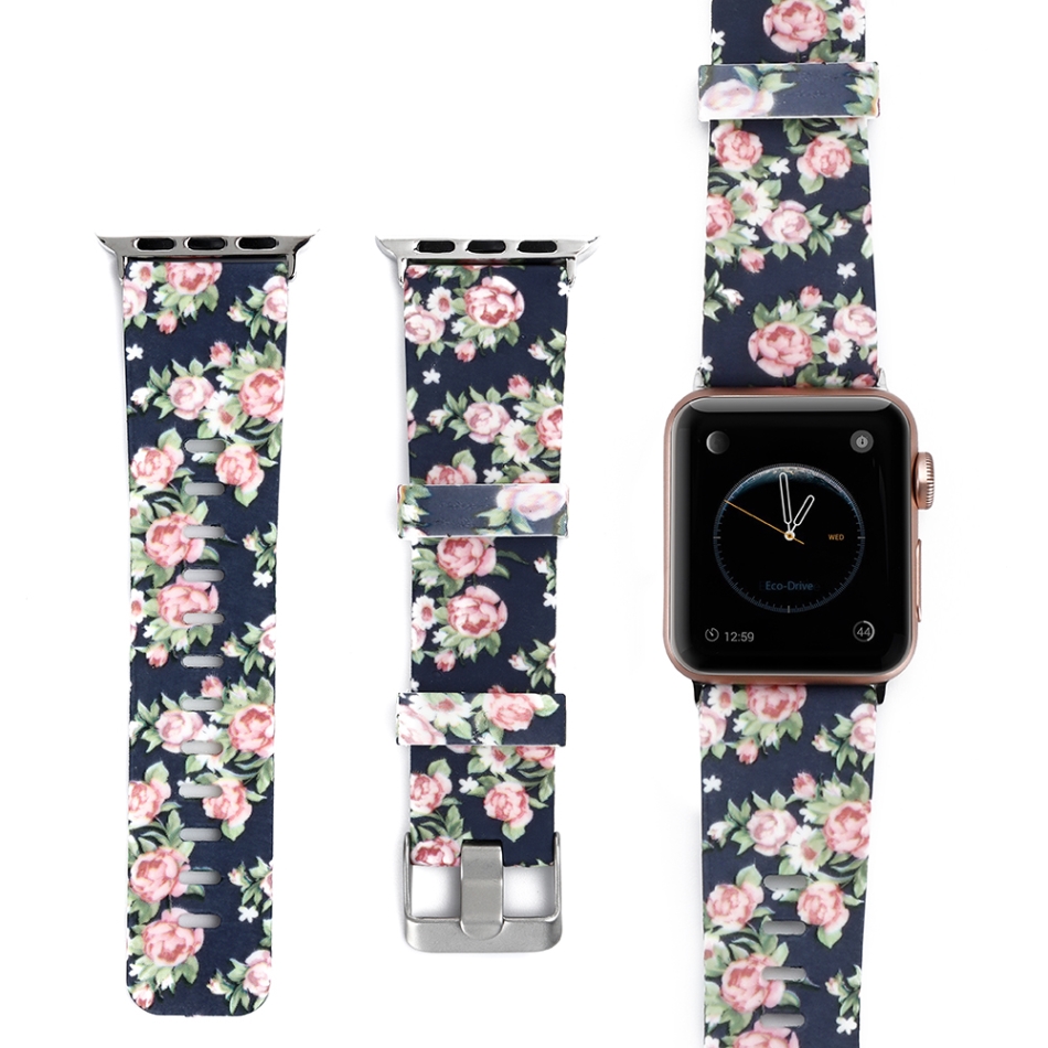 Handodo Water transfer printing Pattern Sport Replacement Wristband Apple Watch Band image12