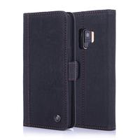 German Washed Kraft Paper Wallet Folio case with Magnet Buckle